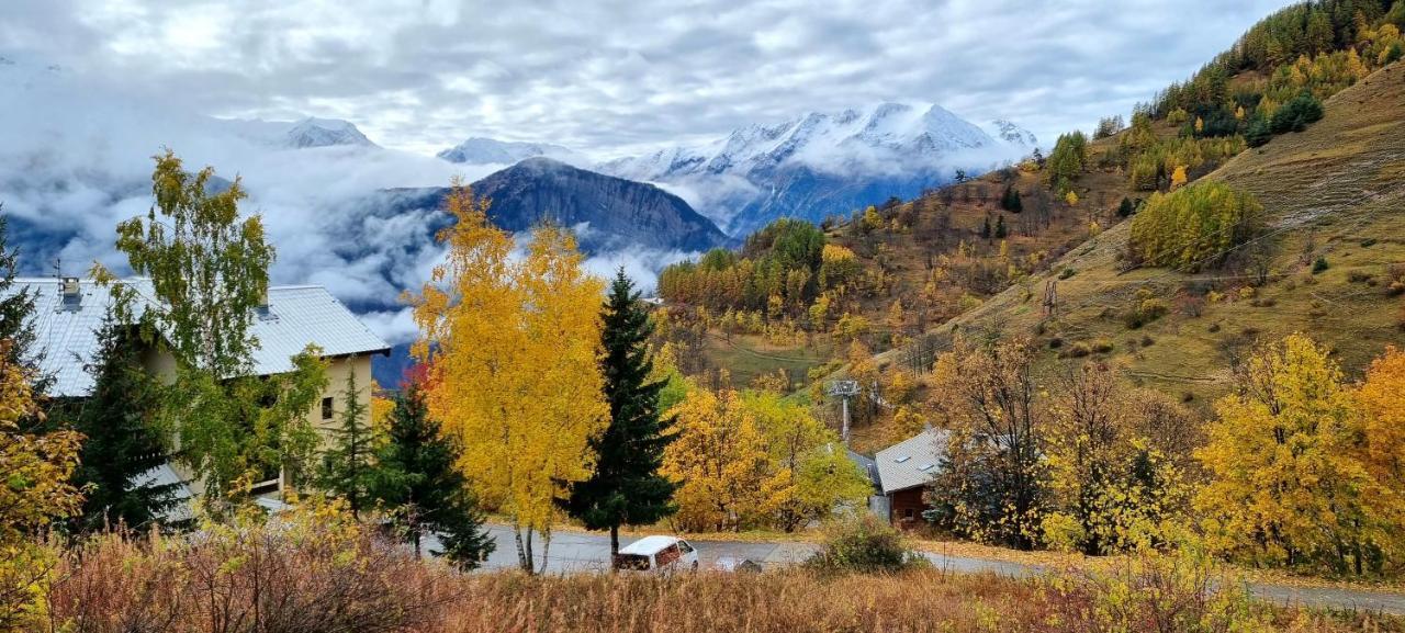 Studio Uissan Pour 5 Personnes A Cote Des Pistes Huez ภายนอก รูปภาพ